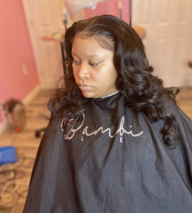 (Hairstylist) Weaves wigs and extension for amberalston