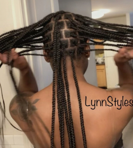 Medium Box Braids for LynnKollection