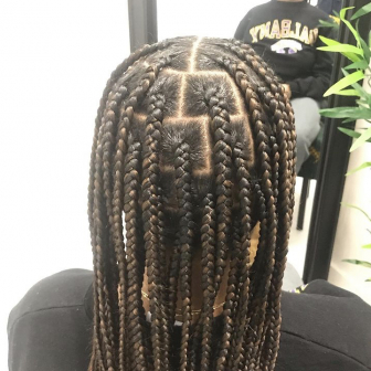 Medium Box Braids for Crown_Me_Tiara