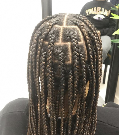 Medium Box Braids for Crown_Me_Tiara