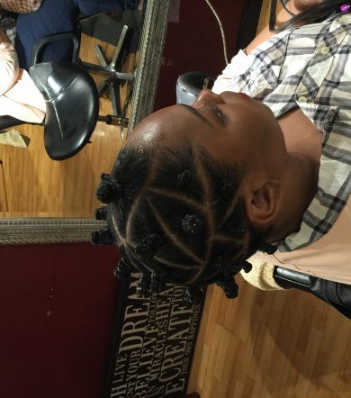 Bantu Knots for JustblueitLLC